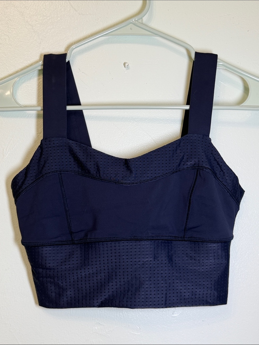 lululemon athletica Navy Var-City Longline Sports Bra RARE!!